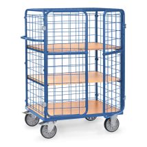 Etagewagen met Vleugeldeuren 600 Kg 1200x800mm 3 Etages