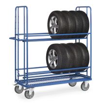 Bandenwagen met Gaasbodem 400 Kg 1420x610 mm