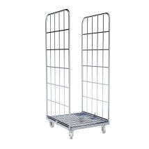 Rolcontainer 1650 metaal 2-zijdig