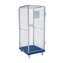 Rolcontainer ADB 1600 Kunststof 5-zijdig met Deur