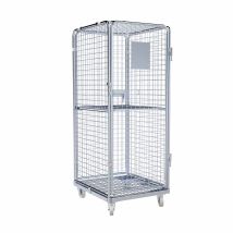 Rolcontainer ADB 1600 metaal 5-zijdig Half Klapbaar