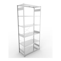 Legbordstelling META 230 kg Basissectie  300x130x60 cm - 4