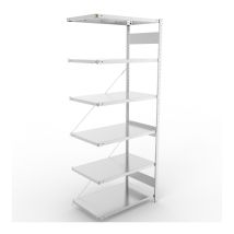 Legbordstelling META 150 kg Aanbouwsectie 250x100x60 cm - 4