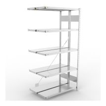 Legbordstelling Dubbel META 150 kg Aanbouwsectie 200x100x30 cm - 4