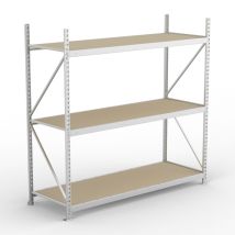 Grootvakstelling META 600 kg Basissectie 220x220x80 cm Hout