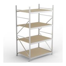 Grootvakstelling META 600 kg Basissectie 250x140x105 cm Hout