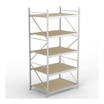 Grootvakstelling META 600 kg Basissectie 300x140x105 cm Hout