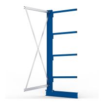 Draagarmstelling Enkel META Licht Aanbouw 200x100x60 cm