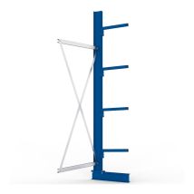 Draagarmstelling Enkel META Licht Aanbouw 250x100x40 cm