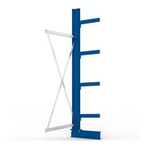 Draagarmstelling Enkel META Zwaar Aanbouw 250x100x40 cm