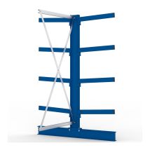 Draagarmstelling Dubbel META Zwaar Aanbouw 200x100x60 cm