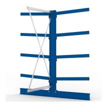 Draagarmstelling Dubbel META Zwaar Aanbouw 200x100x80 cm