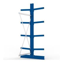 Draagarmstelling Dubbel META Zwaar Aanbouw 250x100x50 cm