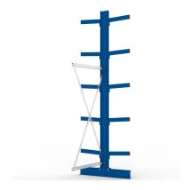 Draagarmstelling Dubbel META Zwaar Aanbouw 300x100x40 cm