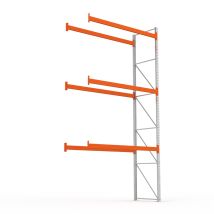 Palletstelling META Aanbouw 550x270x110 cm 3 Niveaus 2700 kg