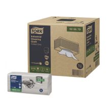 Tork Industrial Gevouwen Reinigingsdoeken Grijs W4 - 120 stuks