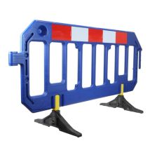 Afzethek Kunststof 200x100 cm Blauw