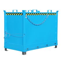 Bodemklepcontainer Bauer Blauw 2000 Liter