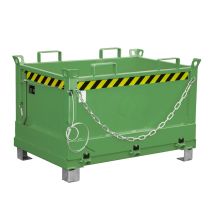 Bodemklepcontainer Bauer Groen 500 Liter