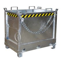 Bodemklepcontainer Bauer Verzinkt 750 Liter