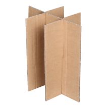 Vakverdeling 3x2 dubbele golf bruin