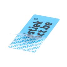 Security Label Full Transfer 78x30 mm - Gepersonaliseerd