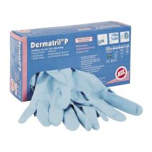 Werkhandschoen KCL Dermatril P nitril 743 - Maat naar keuze