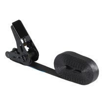 Spanband met Ratel 25 mm 0,8 ton Zwart - Lengte naar keuze
