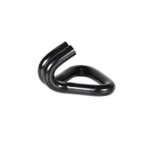 Spitshaak Verzinkt Staal 25 mm 1,5 ton Zwart