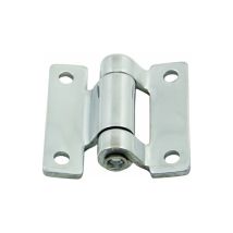Zijdeurscharnier 60x60 mm RVS Schroefmodel