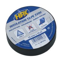 Isolatietape Zwart HPX 5200 15 mm x 10 meter 