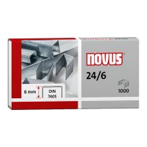 Nietjes 24/6 Novus - 1000 stuks