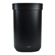 Afvalbak Metaal Desq Zwart met Afvalzakring 20 Liter