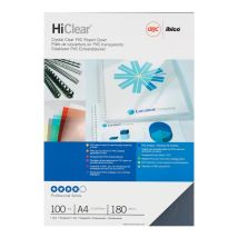 Inbindkaft GBC HiClear A4 180 Micron Transparant 