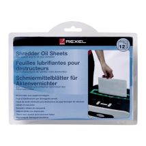 Olievellen voor Onderhoud Papierversnipperaars Rexel - 12 Stuks