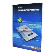 Lamineerhoes Glanzend A3 125 Micron DESQ - 100 stuks