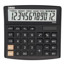 Rekenmachine L Zwart Desq