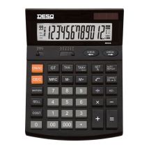 Rekenmachine XL BTW Zwart Desq