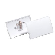Naambadge Durable met Klem 54x90 mm - 25 stuks