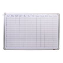 Whiteboard Jaarplanner Desq 60x90 cm
