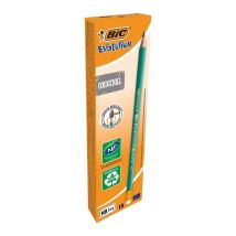 Potlood BIC Ecolutions HB met Gum - 12 stuks