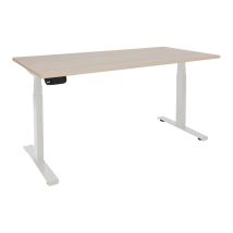 Sta-Zit Bureau Elektrisch Schaffenburg Dextro Plus Wit 1600x800x1305 mm