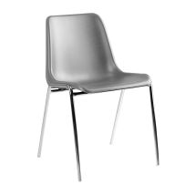 Stapelbare Stoel Nowy styl Beta Grijs - 4 stuks