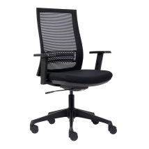 Bureaustoel Euroseats Canillo Zwart