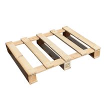 Pallet 60 x 80 cm nieuw - open - 5 deklatten - schuin - HT