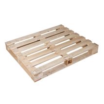 Pallet 100 x 120 cm Nieuw 7 Deklatten 1.250 kg - HT ISPM15 Houten Klos