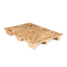 Houtvezelpallet 80x120 nieuw 900 kg schuin