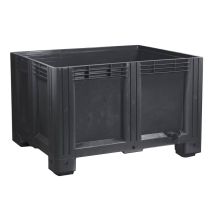 Palletbox Kunststof Recycle 1200x1000x760 mm 610 liter Grijs 