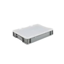 Euronorm Bak met Transparante Deksel 400x300x85 mm