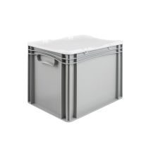 Euronorm Bak met Transparante Deksel 400x300x335 mm